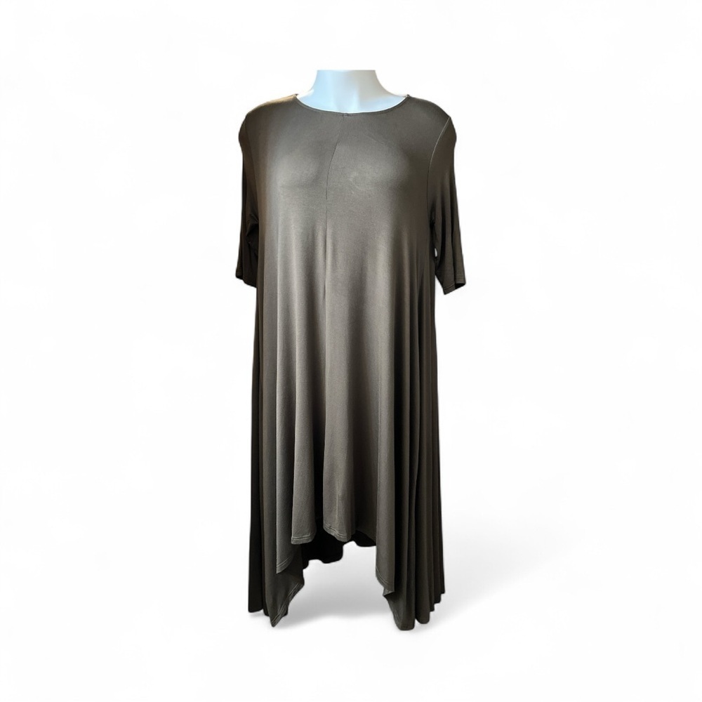 Flowy Olive Green Tunic Dress NWT